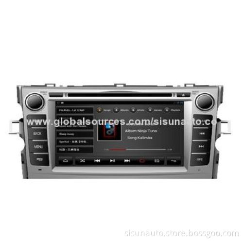 8" Android 4.1.1 OBD/OBD II 2 DIN 3G Wi-Fi Car GPS DVD Player for Toyota CZ,